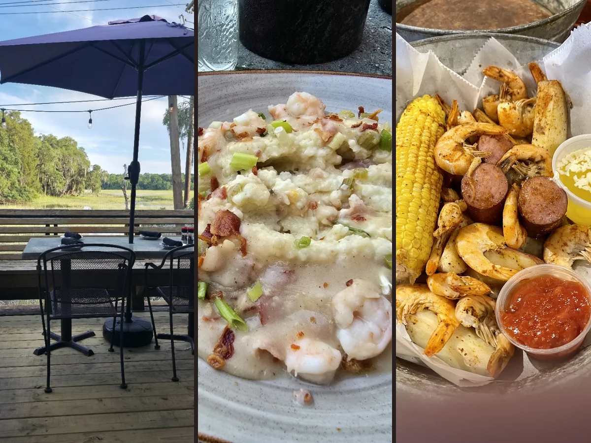 Seafood on St Helena Island