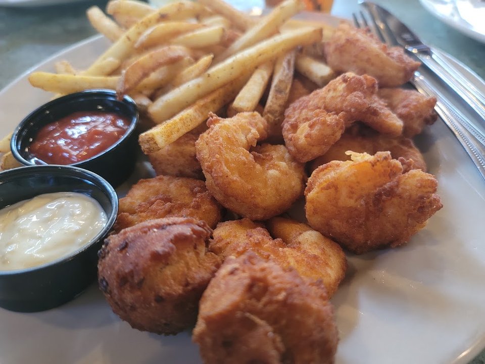 Local Fried Shrimp Platter
